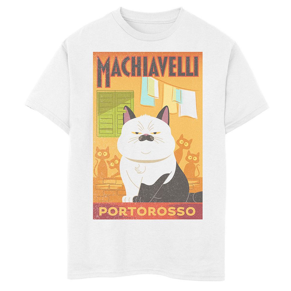 Disney / Pixar's Luca Machiavelli Boys 8-20 Portorosso Poster Tee