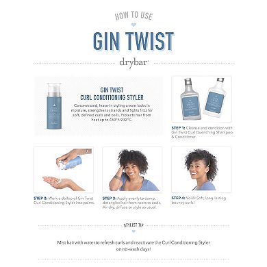 Gin Twist Leave-In Conditioning Styler