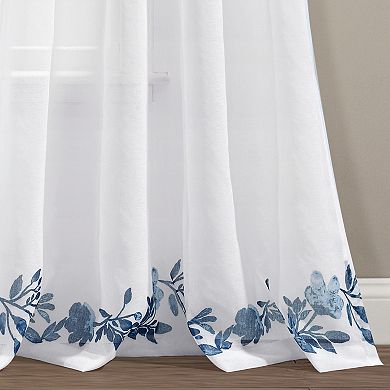 Lush Decor Tanisha Sheer Window Curtain Set