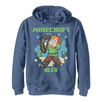 Boys 8-20 Minecraft Alex Breakthrough Portrait Hoodie