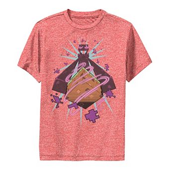 Boys 8-20 Minecraft Enderman Pexelated Portrait Graphic Tee