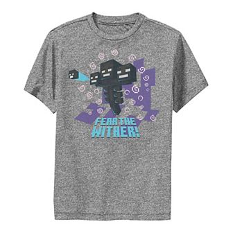 Boys 8-20 Minecraft Wither Boss Portrait Graphic Tee