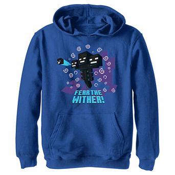 Boys 8-20 Minecraft Wither Boss Portrait Hoodie