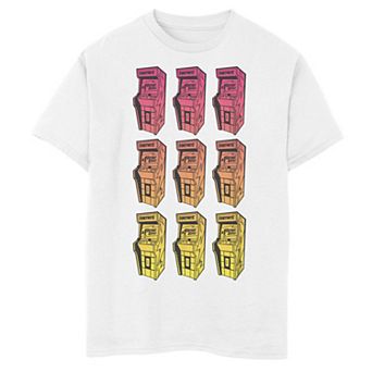 Boys 8-20 Fortnite Arcade Machine Stack Gradient Portrait Graphic Tee