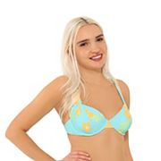 Juniors' Ninety-Nine° Bralette Swim Top, Girl's, Size: XL, Turquoise/Blue -  Yahoo Shopping