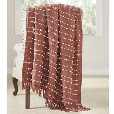 Modern Threads Cotton Rich Throw Blanket