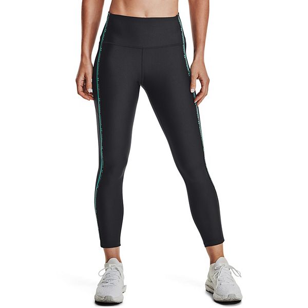 Under Armour HeatGear No-Slip Waistband Ankle Leggings Neptune