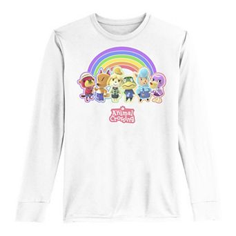 Boys 8-20 Super Mario I'm A Super Star Rainbow Gradient Long-Sleeve Graphic Tee