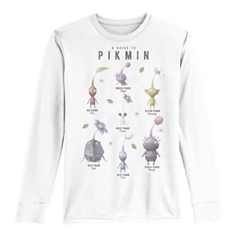 Boys 8-20 Pikmin A Guide To Pikmin Long-Sleeve Graphic Tee