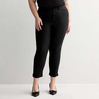Plus Size Nine West Slim-Cut Ankle Pants