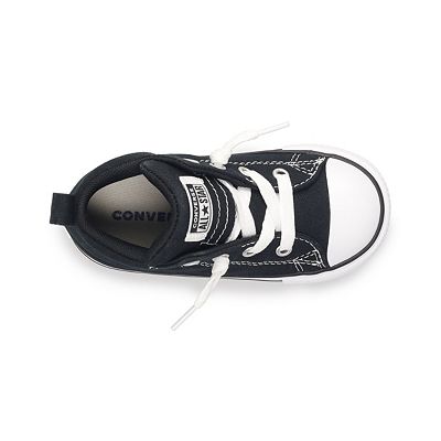 Converse Chuck Taylor All Star Street Mid Toddler Shoes in Black White Size 9 WSS