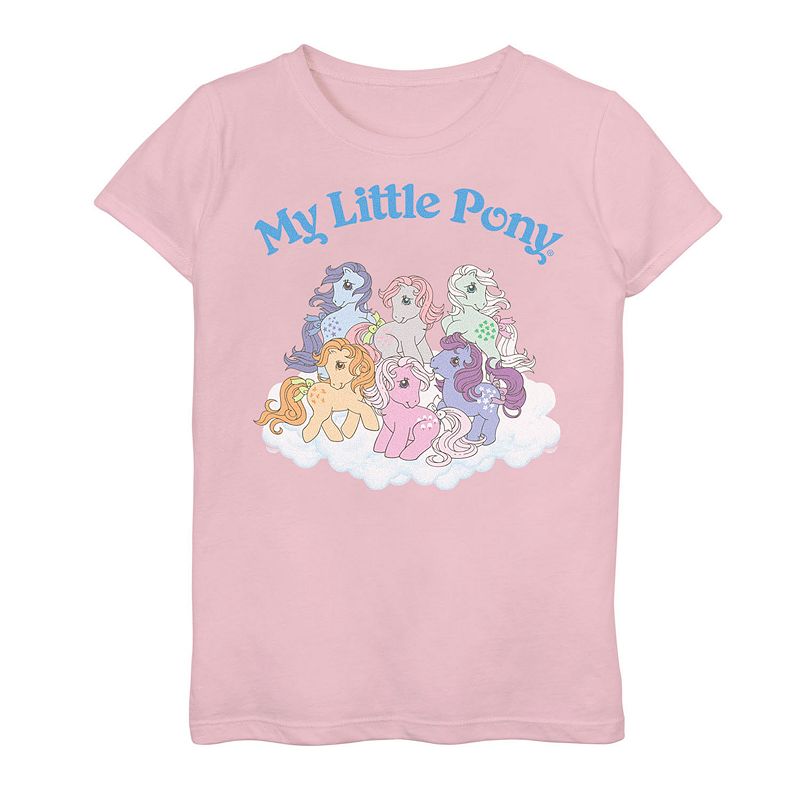 Girls 7-16 My Little Pony Group Graphic Tee, Girls, Size: Small, Pink