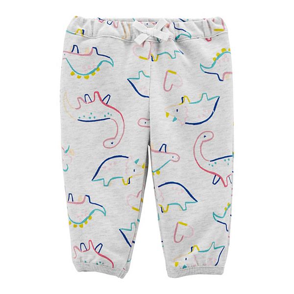 Baby Girl Carter's PullOn Dinosaur Pants