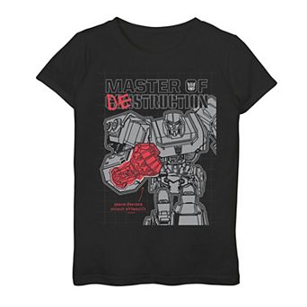 Girls 7-16 Transformers Master Of Graphic Tee