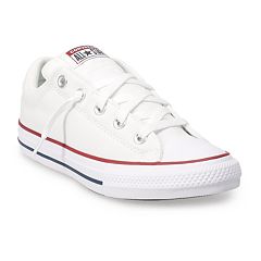 White converse kids hot sale size 4