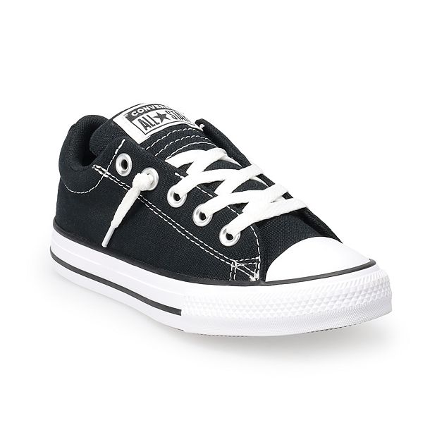 Kids black converse clearance sneakers