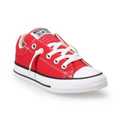 Boys store red converse