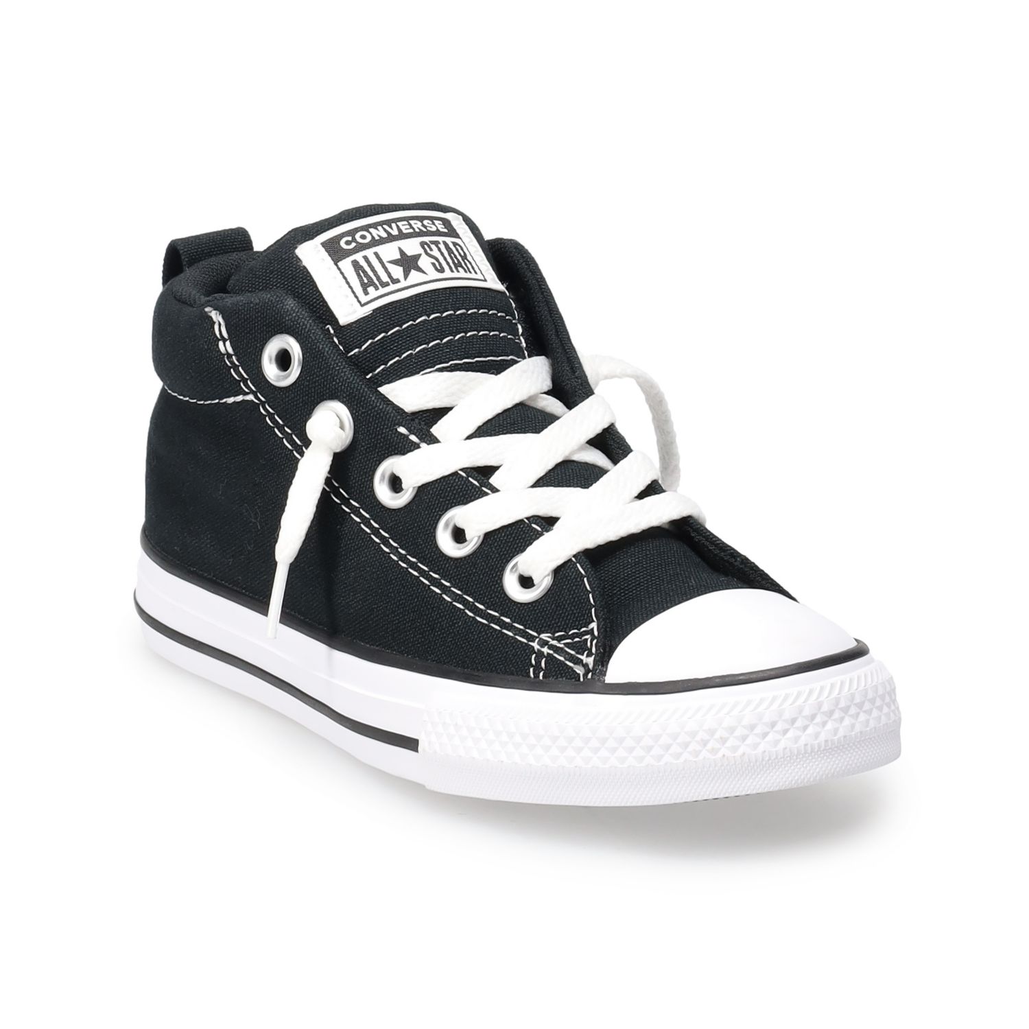 kohls black converse