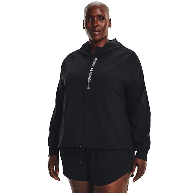 Plus size shop under armour jackets