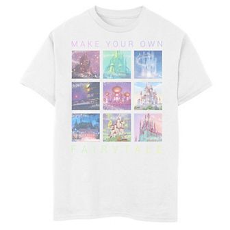 Boys 8-20 Disney Princess Castles Make Your Own Fairytale Graphic Tee