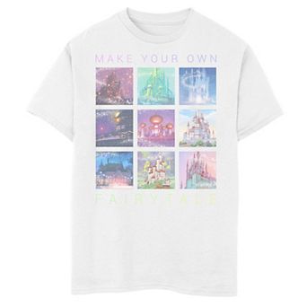 Boys 8-20 Disney Princess Castles Make Your Own Fairytale Graphic Tee