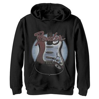 Boys 8-20 Fender Stratocaster In The Spotlight Logo Hoodie