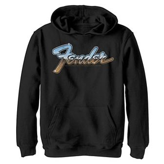 Boys 8-20 Fender Chrome Logo Hoodie