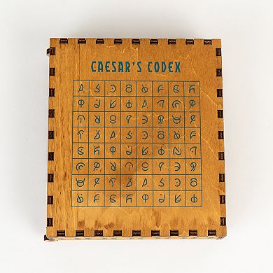 True Genius Caesar's Codex Brainteaser Puzzle