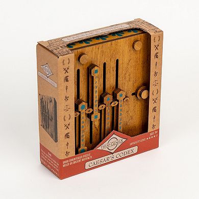 True Genius Caesar's Codex Brainteaser Puzzle