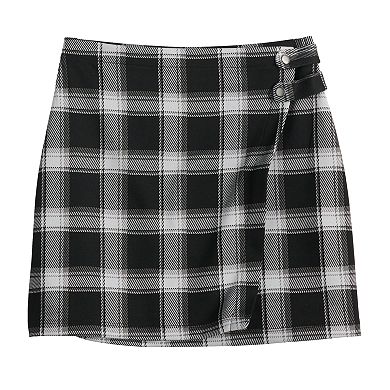 Juniors' SO® Wrap Mini Skirt