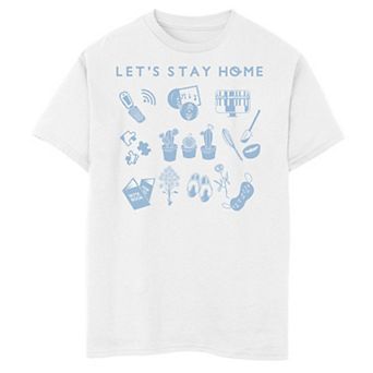 Boys 6-20 Trendy Stay Home Kit Graphic Tee