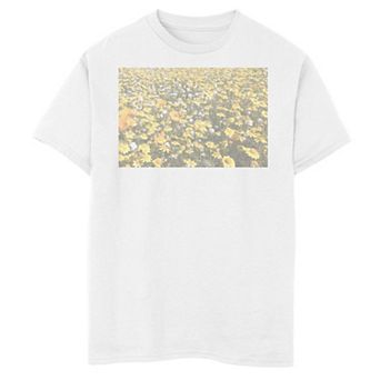 Boys 8-20 Trendy Spring Daisies Graphic Tee