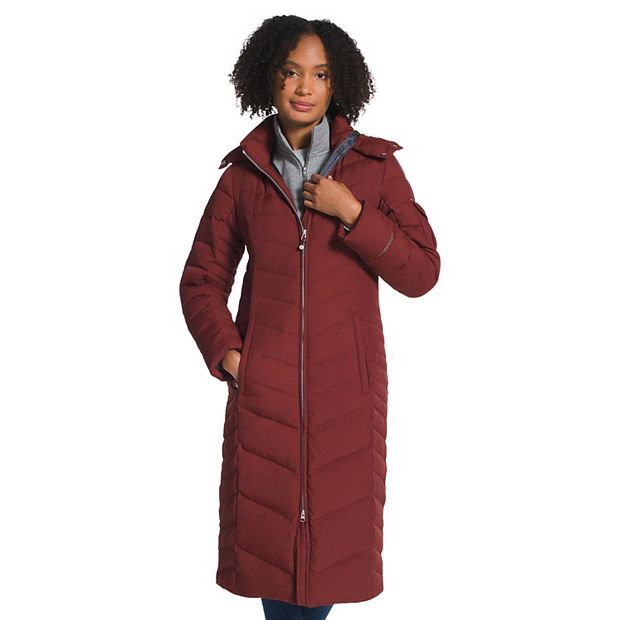 Women s Eddie Bauer Sun Valley Faux Fur Hood Down Duffle Coat