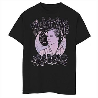 Boys 6-20 Star Wars The Rise Of Skywalker Rose Fight Like A Rebel Graphic Tee