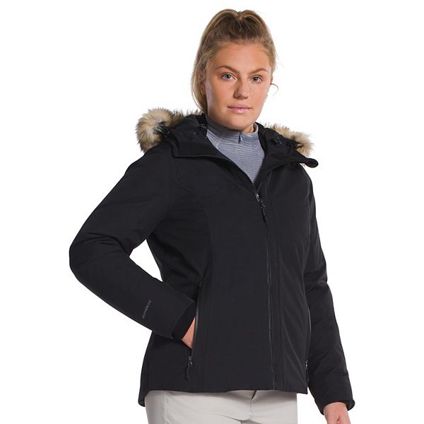 Women's Eddie Bauer Olympia Faux-Fur Hood Down Jacket