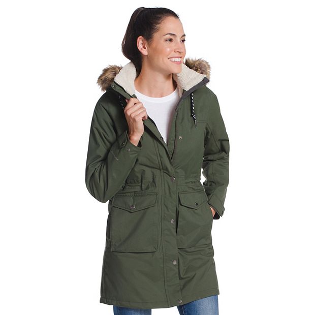 Women's Eddie Bauer Riley Faux-Fur Hood Waterproof Insulated Parka