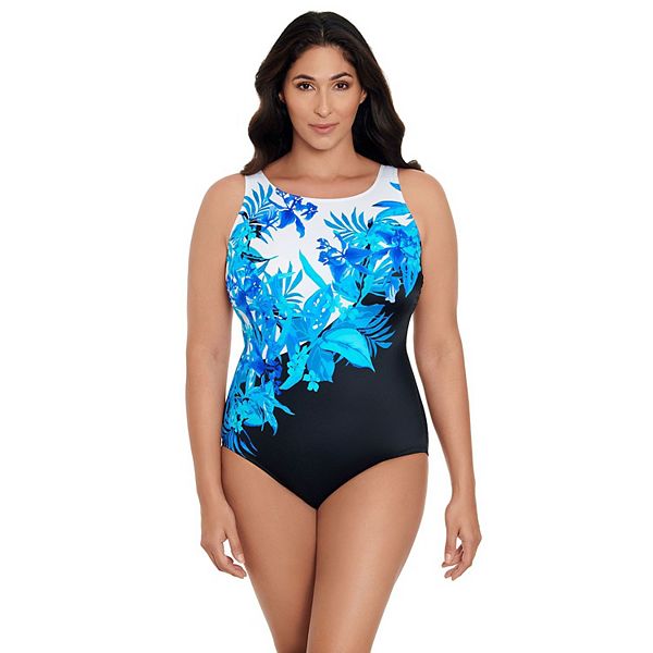 Kohls womens one on sale piece bathing suits