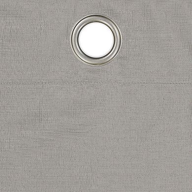 eclipse Kylie Absolute Zero Grommet Window Curtain Set