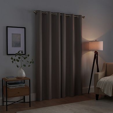 eclipse Kylie Absolute Zero Grommet Window Curtain Set