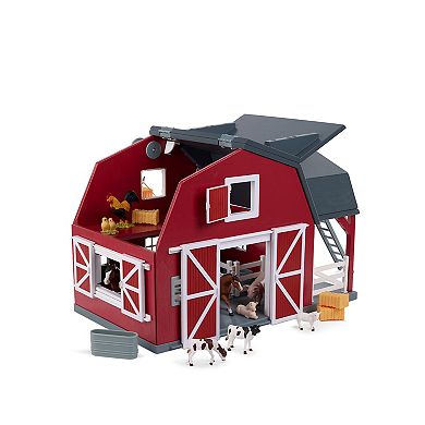 Terra by Battat Wooden Barn Farm Pretend Playset