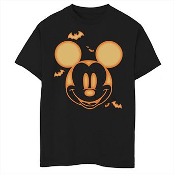 Disney's Mickey & Friends Boys 8-20 Halloween Mickey Carving Graphic Tee