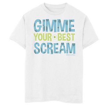Disney / Pixar's Monsters, Inc. Boys 8-20 Your Best Scream Graphic Tee
