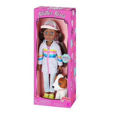 Glitter Girls Jana & Cuddles Doll and Dog Plush Playset