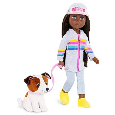 Glitter Girls Jana & Cuddles Doll and Dog Plush Playset