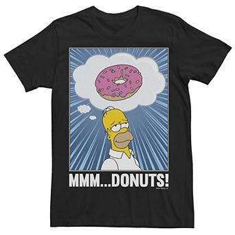 Men's The Simpsons Homer "Mmm...Donuts!" Tee