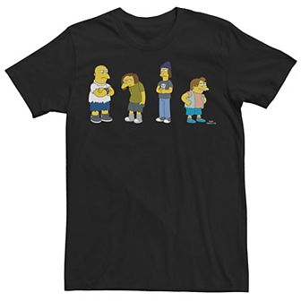 Men's The Simpsons Bullies Lineup Tee