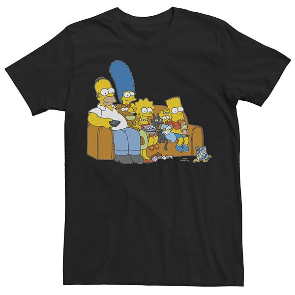 Men's The Simpsons Family Couch Gag Tee