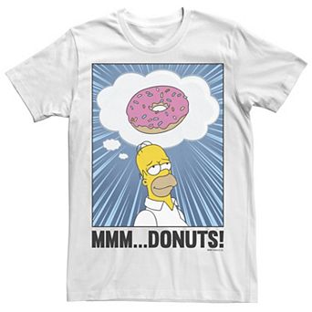Men's The Simpsons Homer Mmm...Donuts! Tee