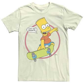 Men's The Simpsons Bart Simpson Eat My Shorts! Tee