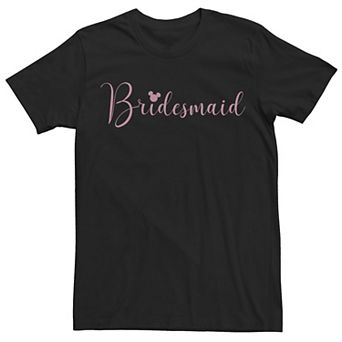 Disney's Mickey Mouse Bridesmaid Juniors' Boyfriend Tee